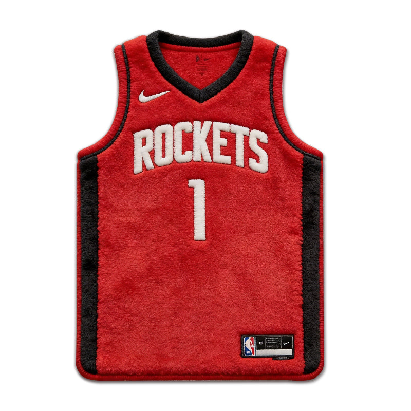 Houston Rockets jersey Rug