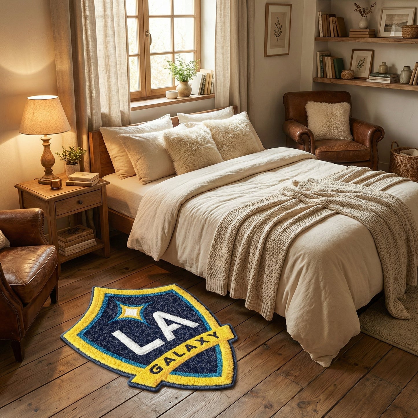 LA Galaxy® Logo Rug