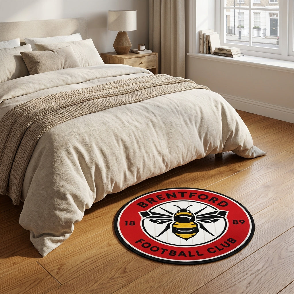 Brentford FC Logo Rug