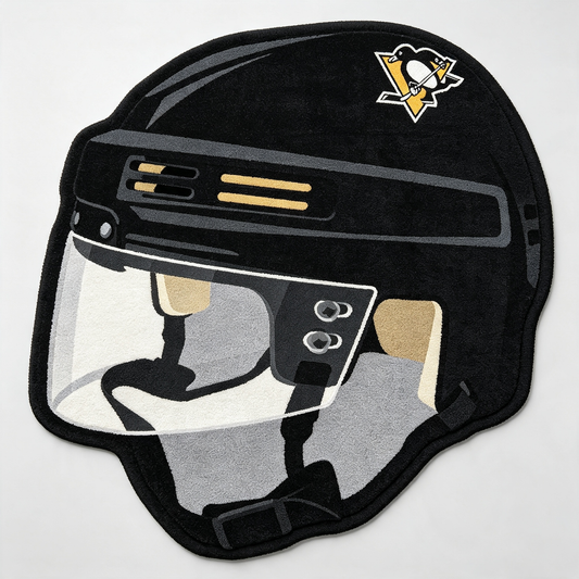 Pittsburgh Penguins Helmet Rug