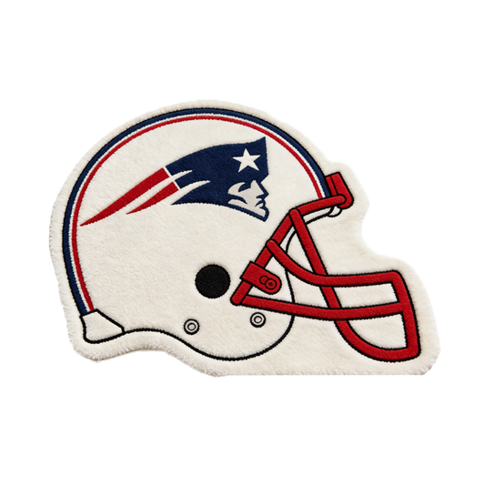 New England Patriots Helmet Rug