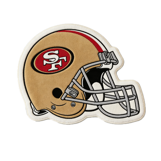 San Francisco 49ers Helmet Rug