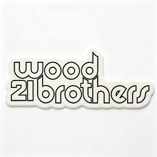 Wood Brothers Racing Team Logo Rug