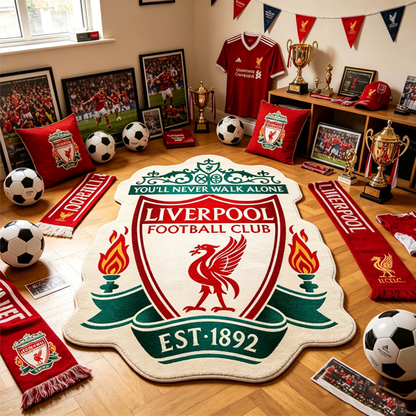 FC Liverpool® Liverbird-Logo-Teppich