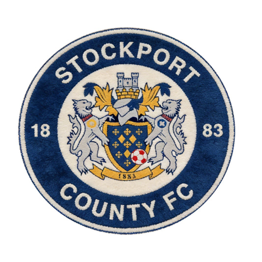 Stockport County FC Logo Rug