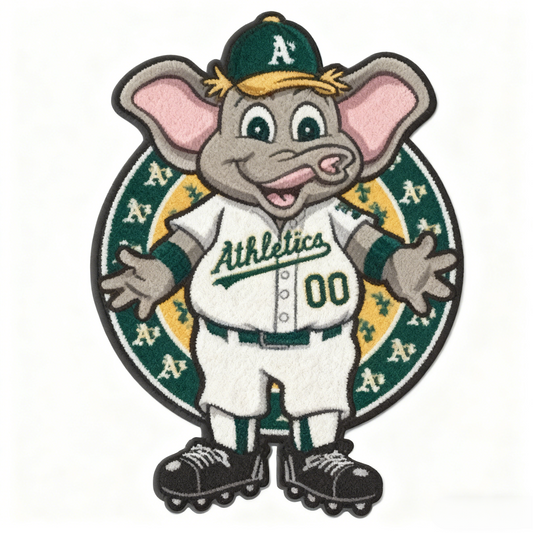 Oakland Athleticsm Mascot Rug