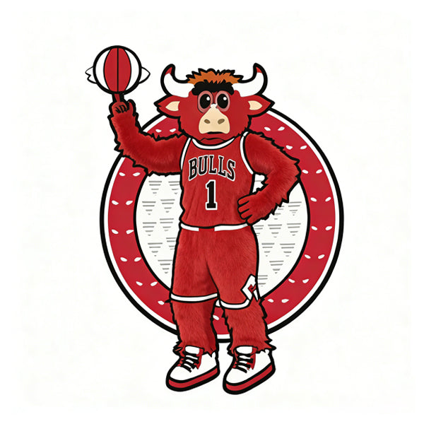 Chicago Bulls™ Mascot Rug