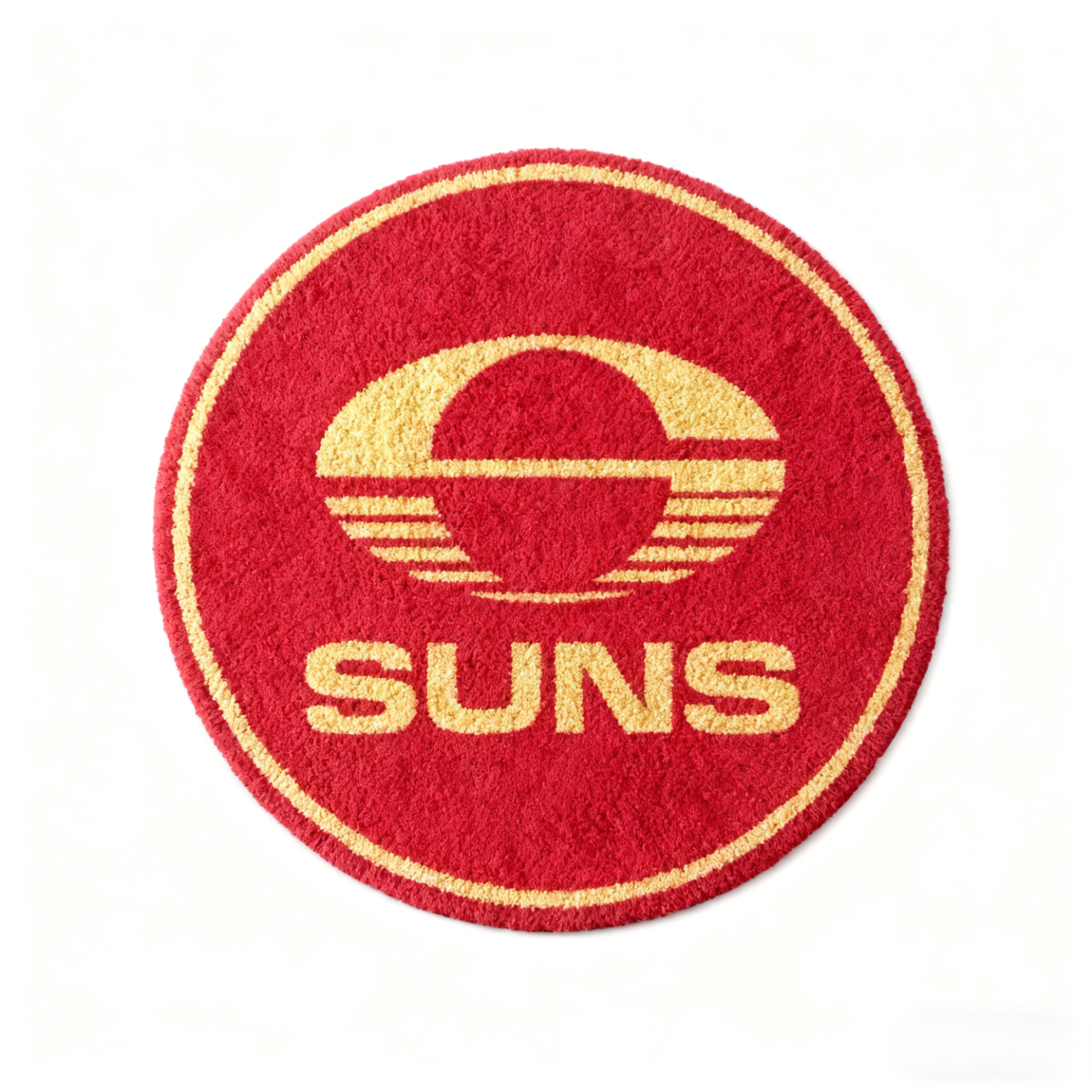 Gold Coast suns Fc Logo Rug
