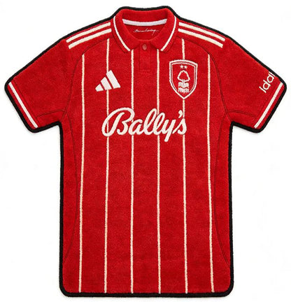 Nottingham Forest jersey Rug