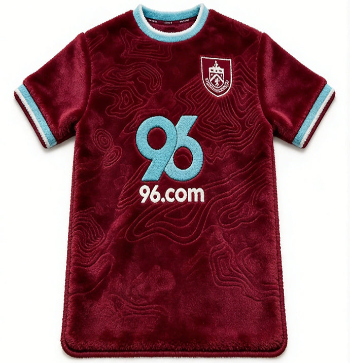 Burnley jersey Rug