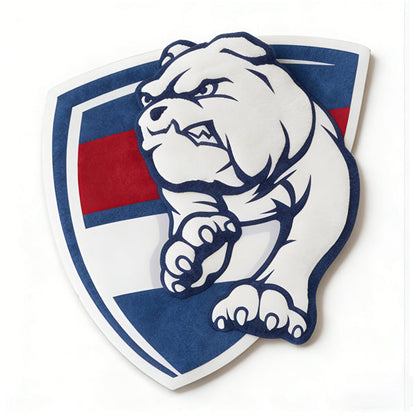 Western Bulldogs Logo Rug