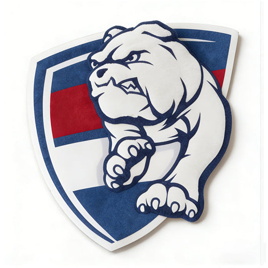 Western Bulldogs Logo Rug