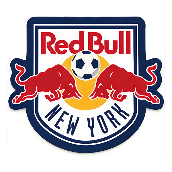 NY Redbulls FC Logo Rug