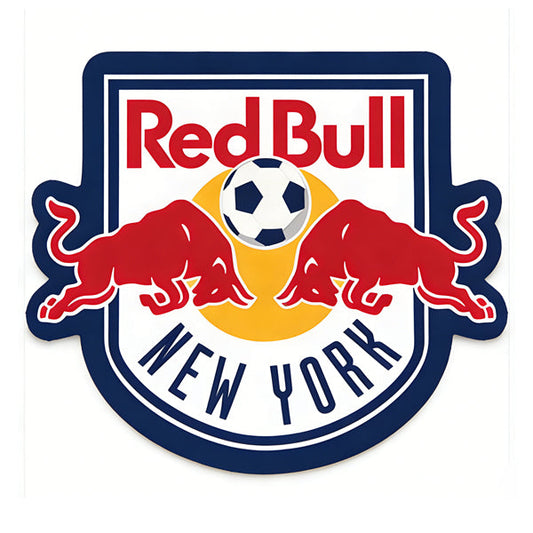 NY Redbulls FC Logo Rug