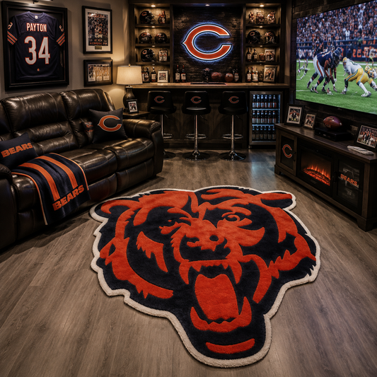 Chicago Bears Logo Rug
