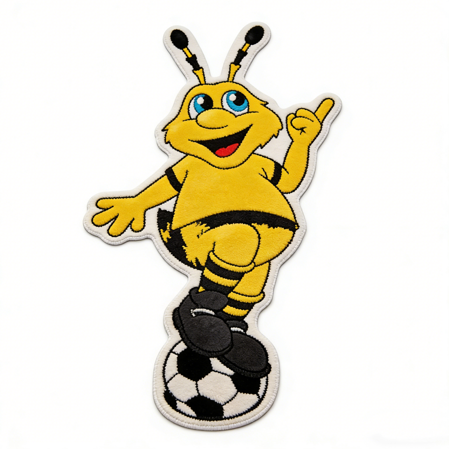 Borussia Dortmund mascot Rug