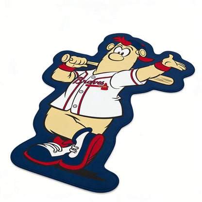 Atlanta Braves Mascot Rug