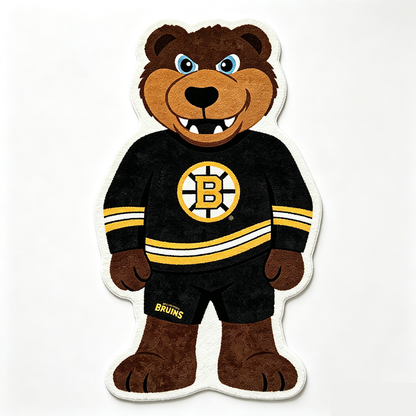 Boston Bruins mascot Rug