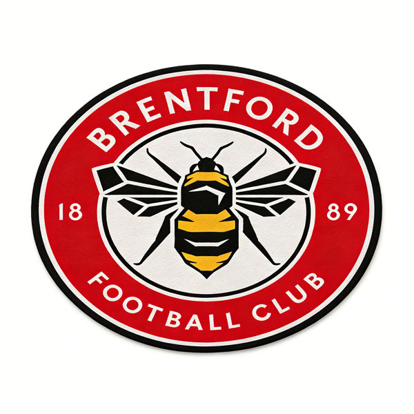 Brentford FC Logo Rug