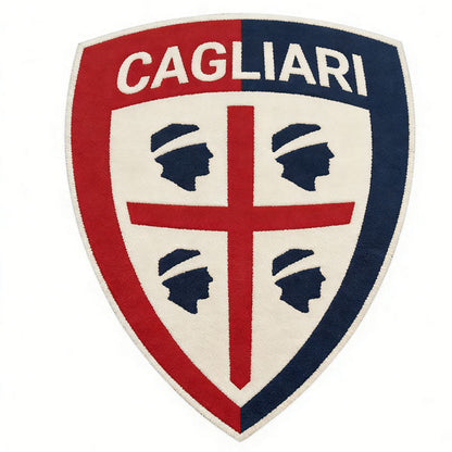 Cagliari Calcio Logo Rug