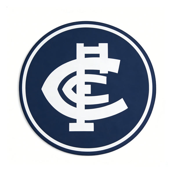 Carlton Fc Logo Rug
