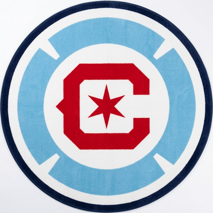 Chicago Fire® Logo Rug