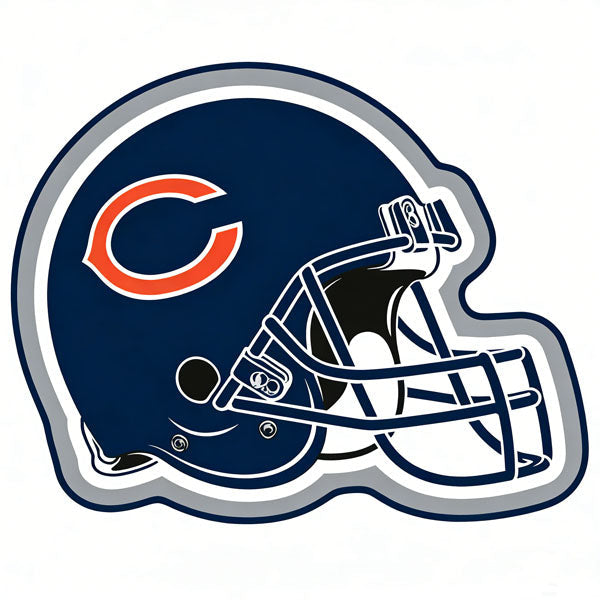 Chicago Bears Helmet Rug
