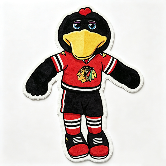Chicago Blackhawks Maskottchen Teppich
