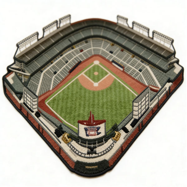 Chicago cubsm Wrigley FieldStadium Rug
