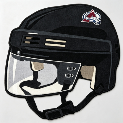 Colorado Avalanche Helmet Rug
