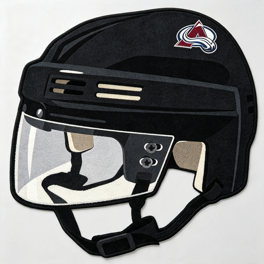 Colorado Avalanche Helmet Rug