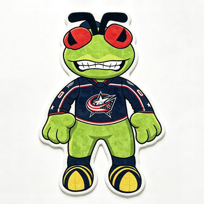 Columbus Blue Jackets mascot Rug