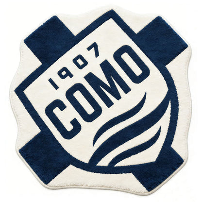 Como 1907 Logo Rug