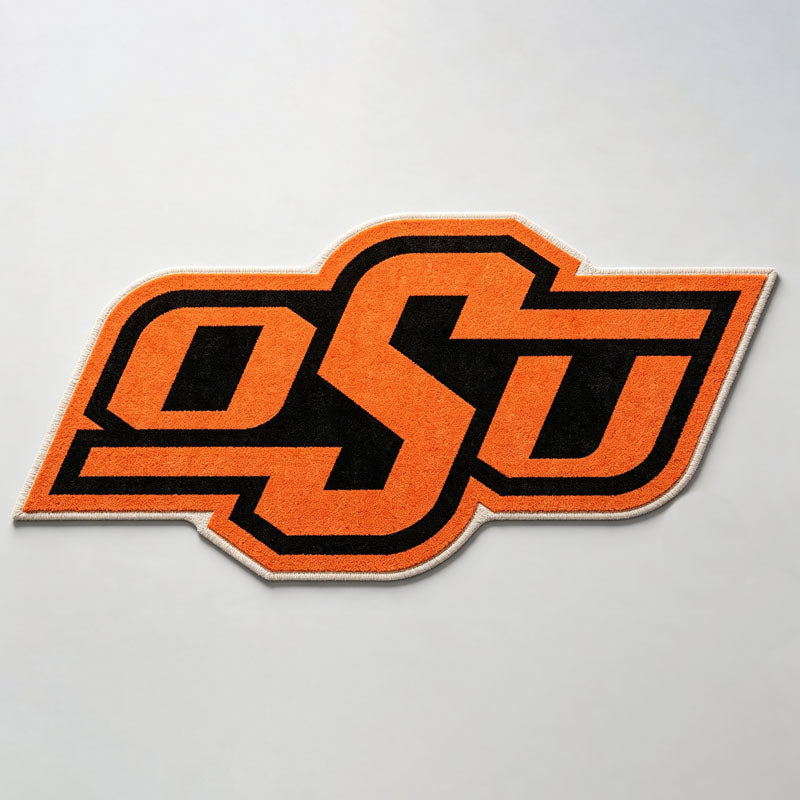 Cowboys Logo Rug - Oklahoma State