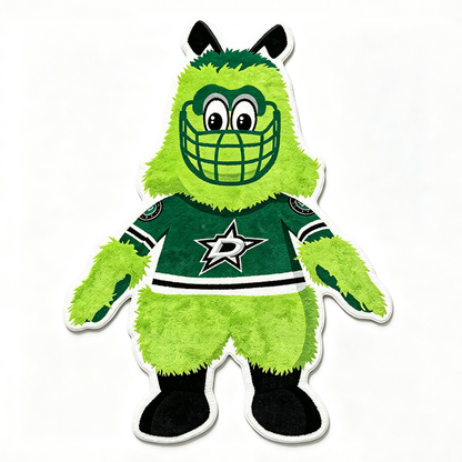 Dallas Stars mascot Rug