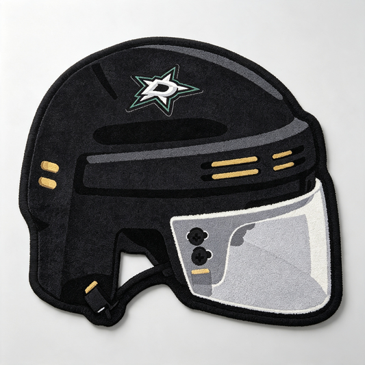 Dallas Stars Helmet Rug
