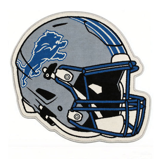 Detroit Lions Helmet Rug