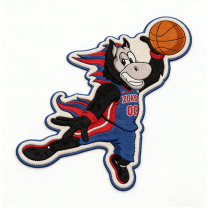 Detroit Pistons mascot Rug