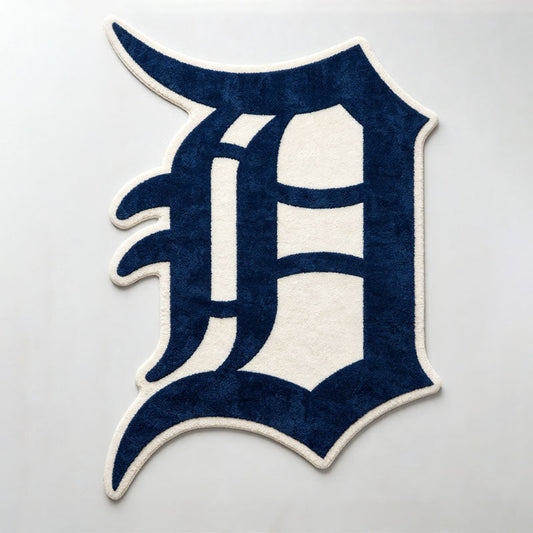 Detroit Tigers Logo Rug