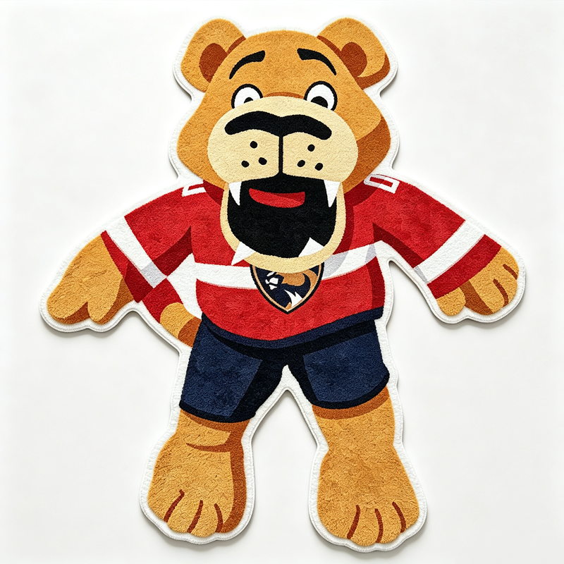Florida Panthers Logo mascot Rug