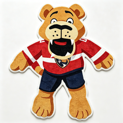 Florida Panthers Logo mascot Rug