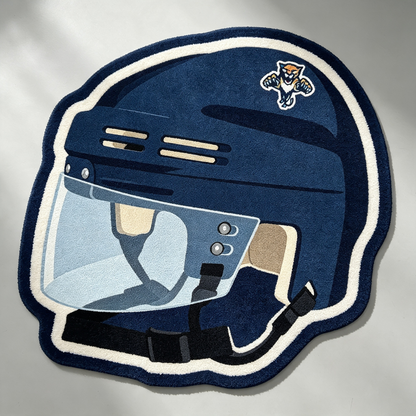 Florida Panthers Helmet Rug