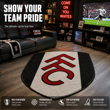 Fulham FC Logo Rug