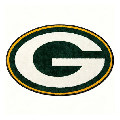 Green Bay Packers Logo Rug