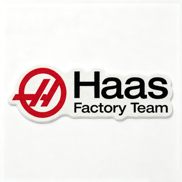 Haas Factory Team Logo Rug