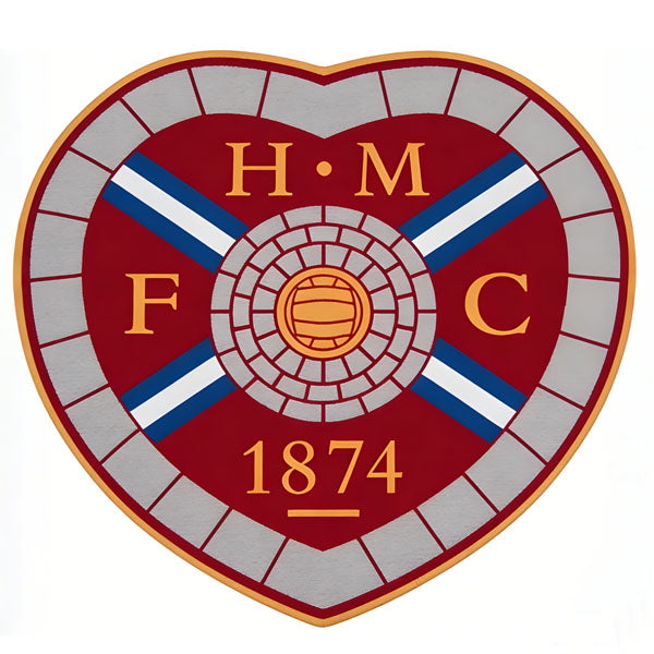 Heart of Midlothian F.C Logo Rug