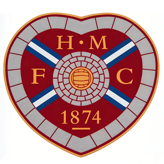 Heart of Midlothian F.C Logo Rug