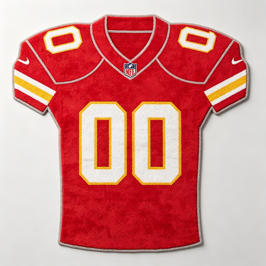 Kansas City Chiefs Uniform Rug