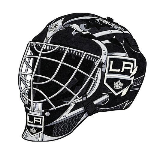 Los Angeles Kings Goalie Helmet Rug