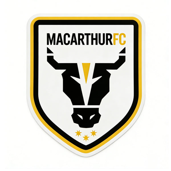 Macarthur FC Logo Rug